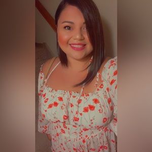 Curvy Tie Neck Dress